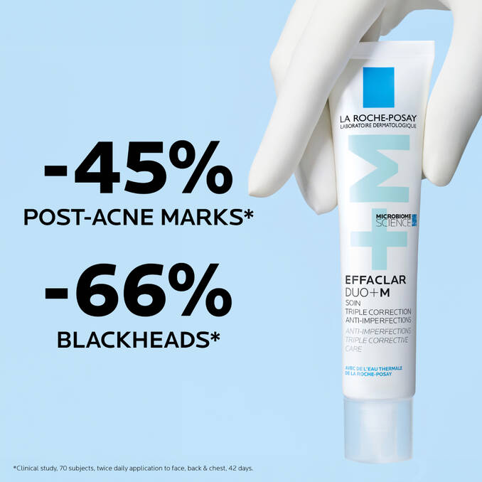 LA ROCHE-POSAY Effaclar Duo+M Anti-Blemish Corrective Gel Moisturizer 40mL