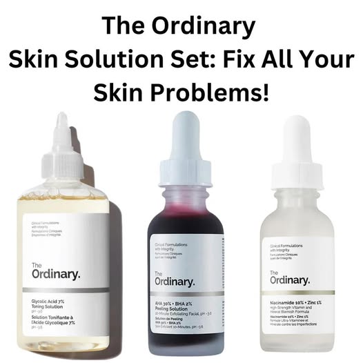The Ordinary Glow & Clear Skin Bundle – 100% Orginal | Fast UAE Delivery