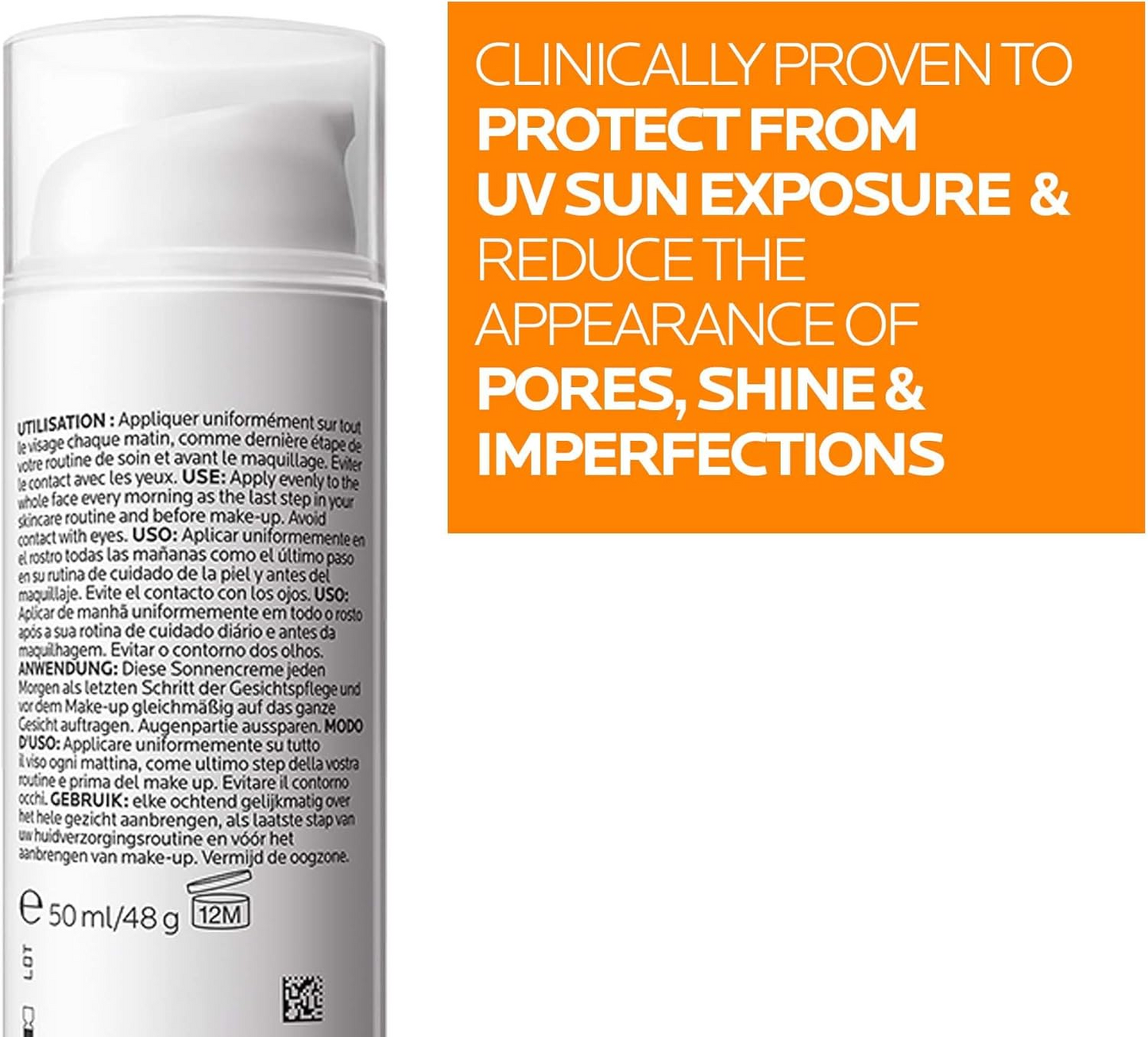 LA ROCHE-POSAY Anthelios Oil Correct SPF 50+ 50 mL