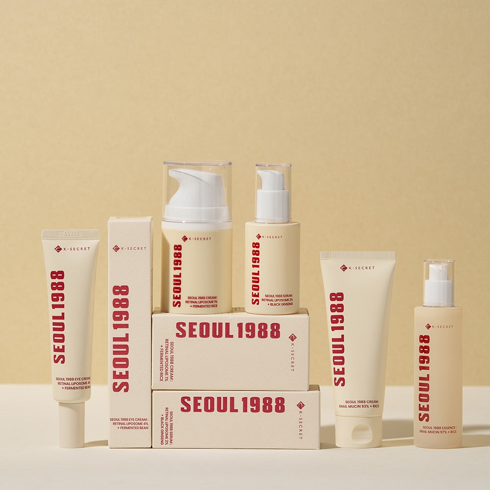 K-SECRET SEOUL 1988 Anti-aging Set - Complete 5-Step Routine