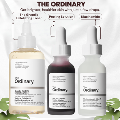 The Ordinary Glow & Clear Skin Bundle – 100% Orginal | Fast UAE Delivery