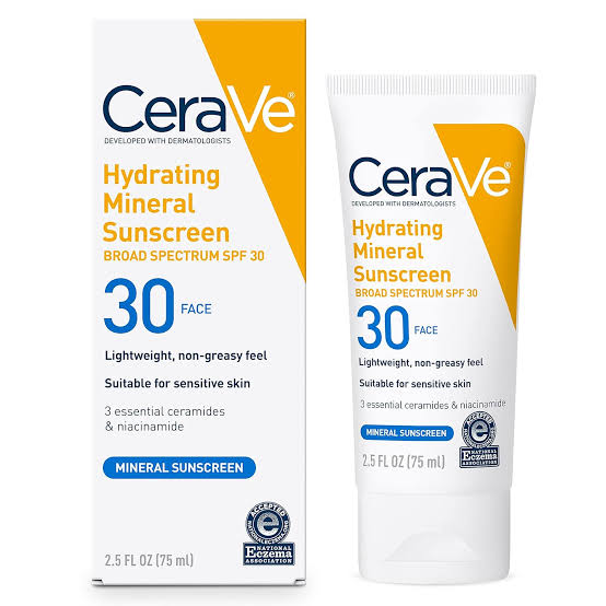 CeraVe Tinted Sunscreen with SPF 30