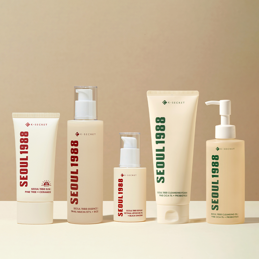 K-Secret SEOUL 1988 Daily Skincare Set