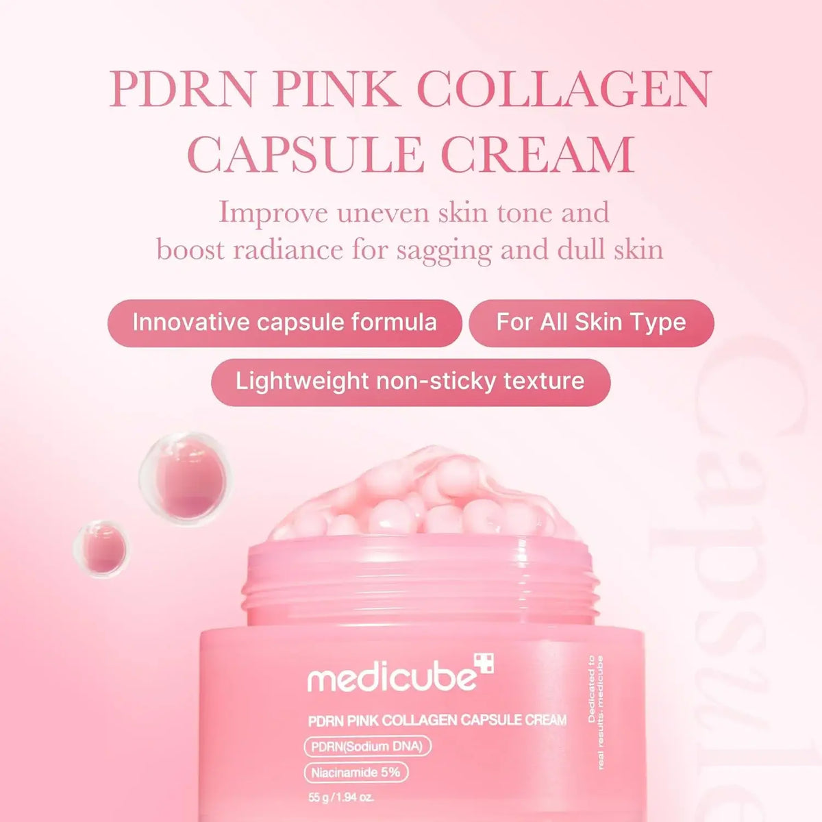 medicube PDRN Peptide Pink Shot Set