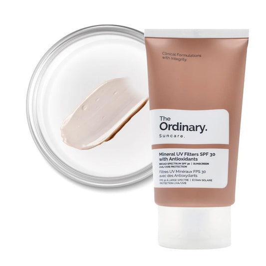 Mineral UV Filters SPF 30 With Antioxidants