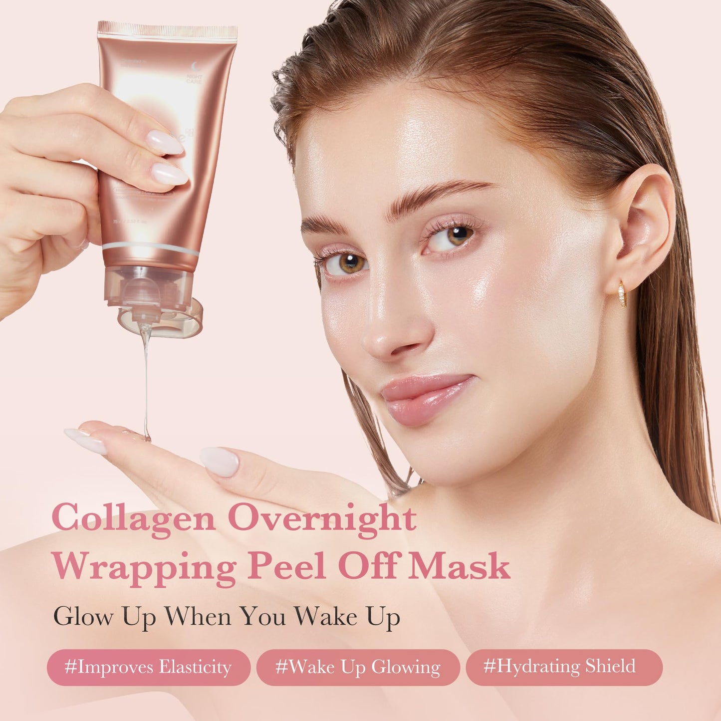 Medicube Collagen Night Wrapping Mask 75ml – Firming Overnight Korean Treatment | UAE