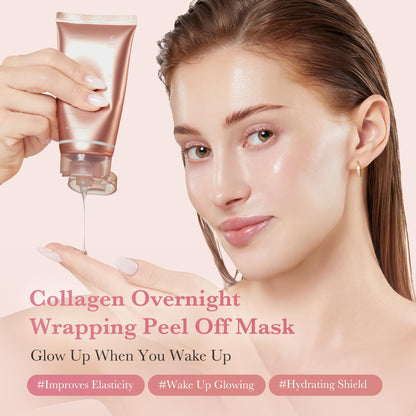 Medicube Collagen Night Wrapping Mask 75ml – Firming Overnight Korean Treatment | UAE