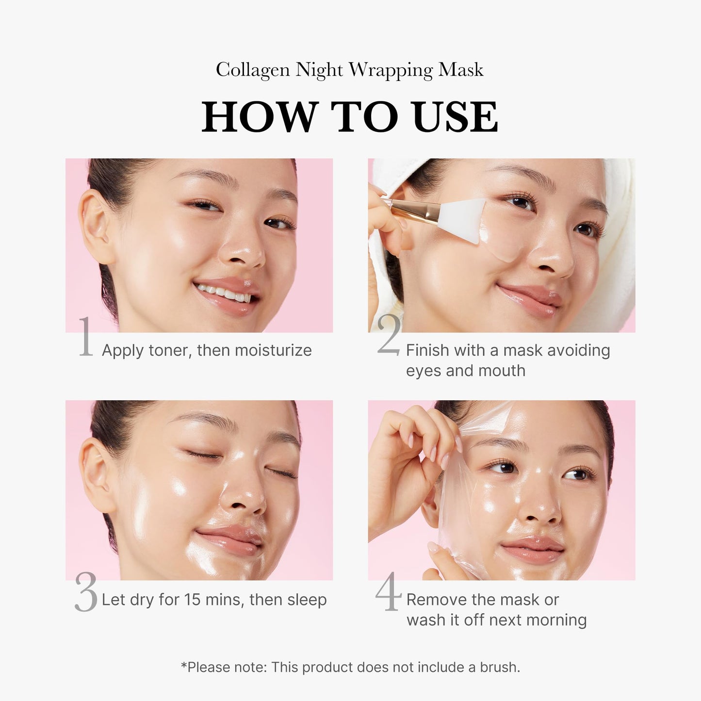 Medicube Collagen Night Wrapping Mask 75ml – Firming Overnight Korean Treatment | UAE