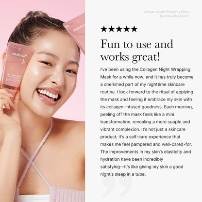 Medicube Collagen Night Wrapping Mask 75ml – Firming Overnight Korean Treatment | UAE