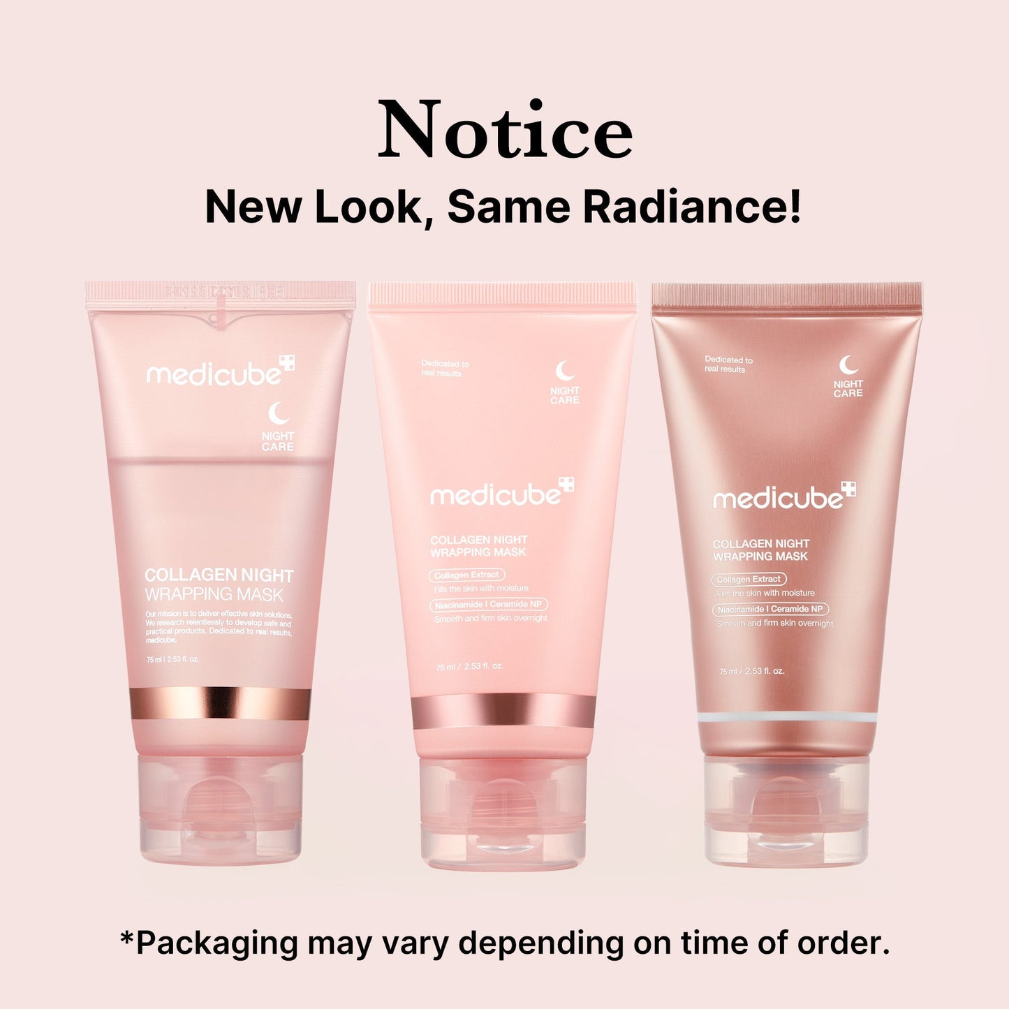 Medicube Collagen Night Wrapping Mask 75ml – Firming Overnight Korean Treatment | UAE
