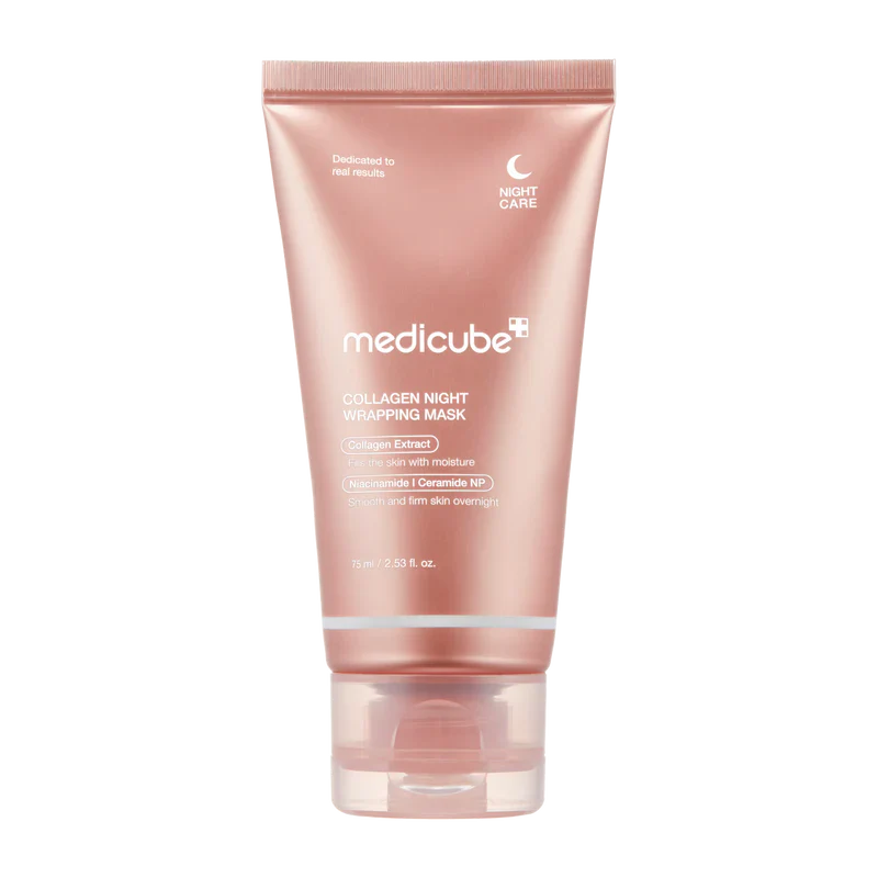 Medicube Collagen Night Wrapping Mask 75ml – Firming Overnight Korean Treatment | UAE