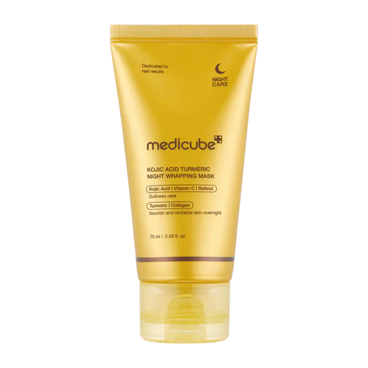 Medicube Kojic Acid Turmeric Night Wrapping Mask – 75ml | Authentic Korean Skincare UAE & Dubai