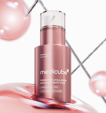 medicube PDRN Peptide Pink Shot Set