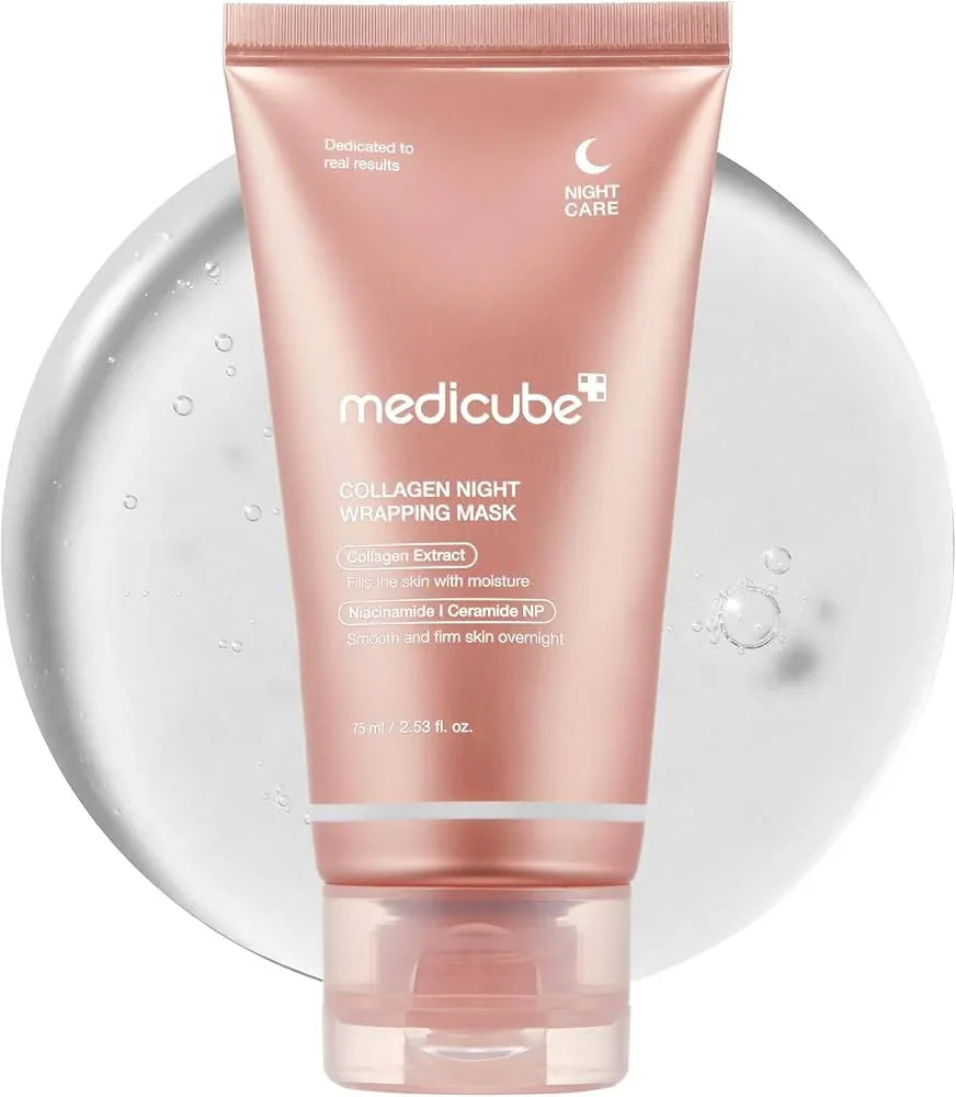 Buy medicube skincare bundle- Medicube Night Care & Cathy Doll Bright Up Set | مجموعة العناية بالبشرة الكورية