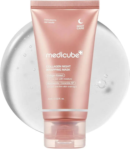 Buy medicube skincare bundle- Medicube Night Care & Cathy Doll Bright Up Set | مجموعة العناية بالبشرة الكورية