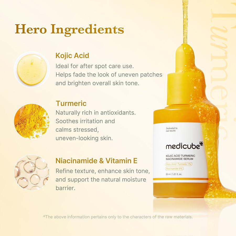 Medicube Kojic Acid Turmeric Complete Brightening Routine