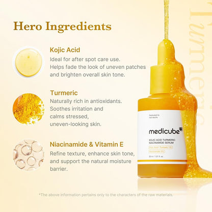 Medicube Kojic Acid Turmeric Complete Brightening Routine