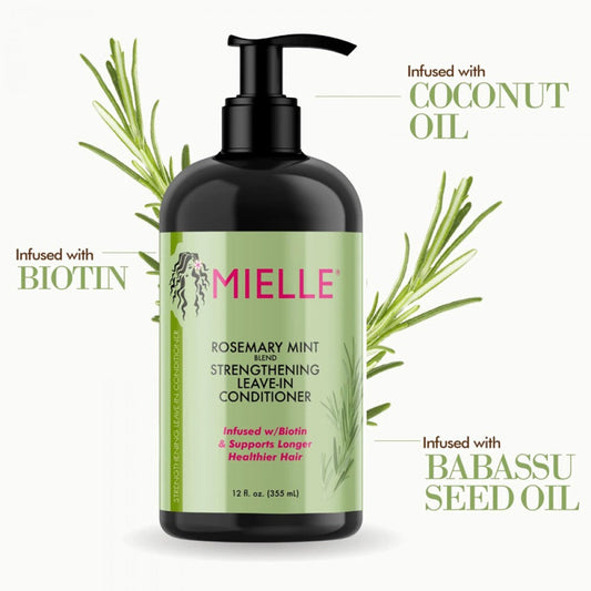 Mielle Organics Mielle/Rosemary Mint Strengthening/Leave-In Conditioner/Scalp Oil
