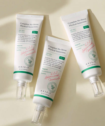 AXIS-Y - Complete No‑Stress Physical Sunscreen