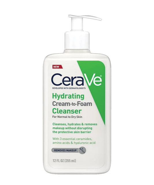 Hydrating Cream-to-Foam Cleanser (8oz)