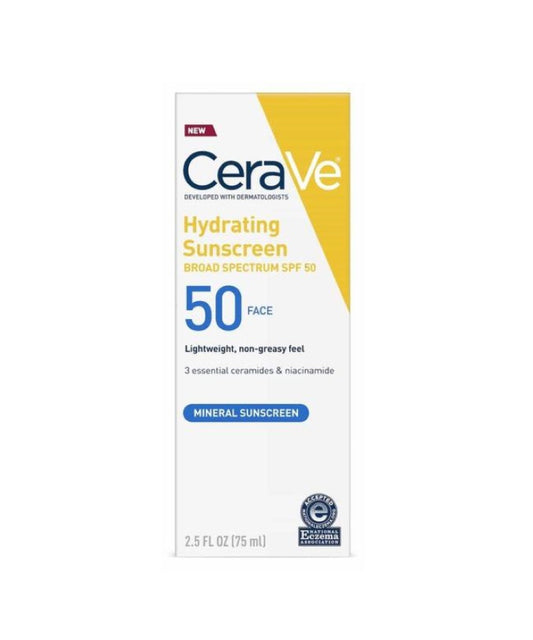 Hydrating Mineral Sunscreen SPF 50 (75ml)