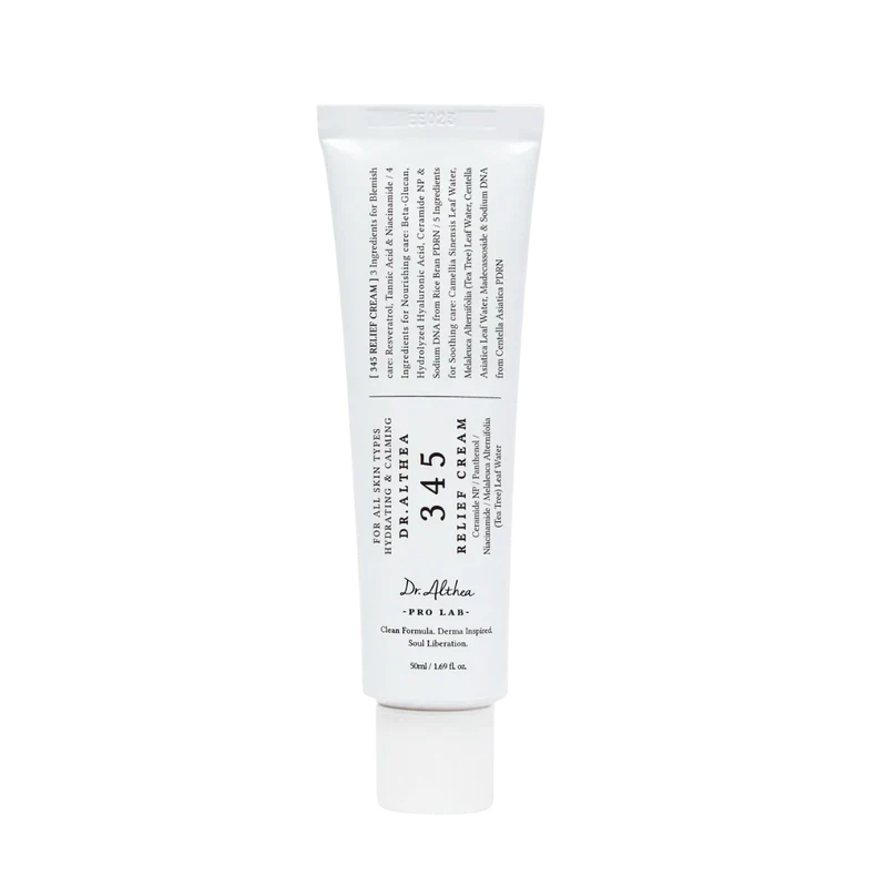 Dr. Althea 345 Relief Cream 50ml – Calming Cream for Sensitive Skin | Korean Moisturizer UAE