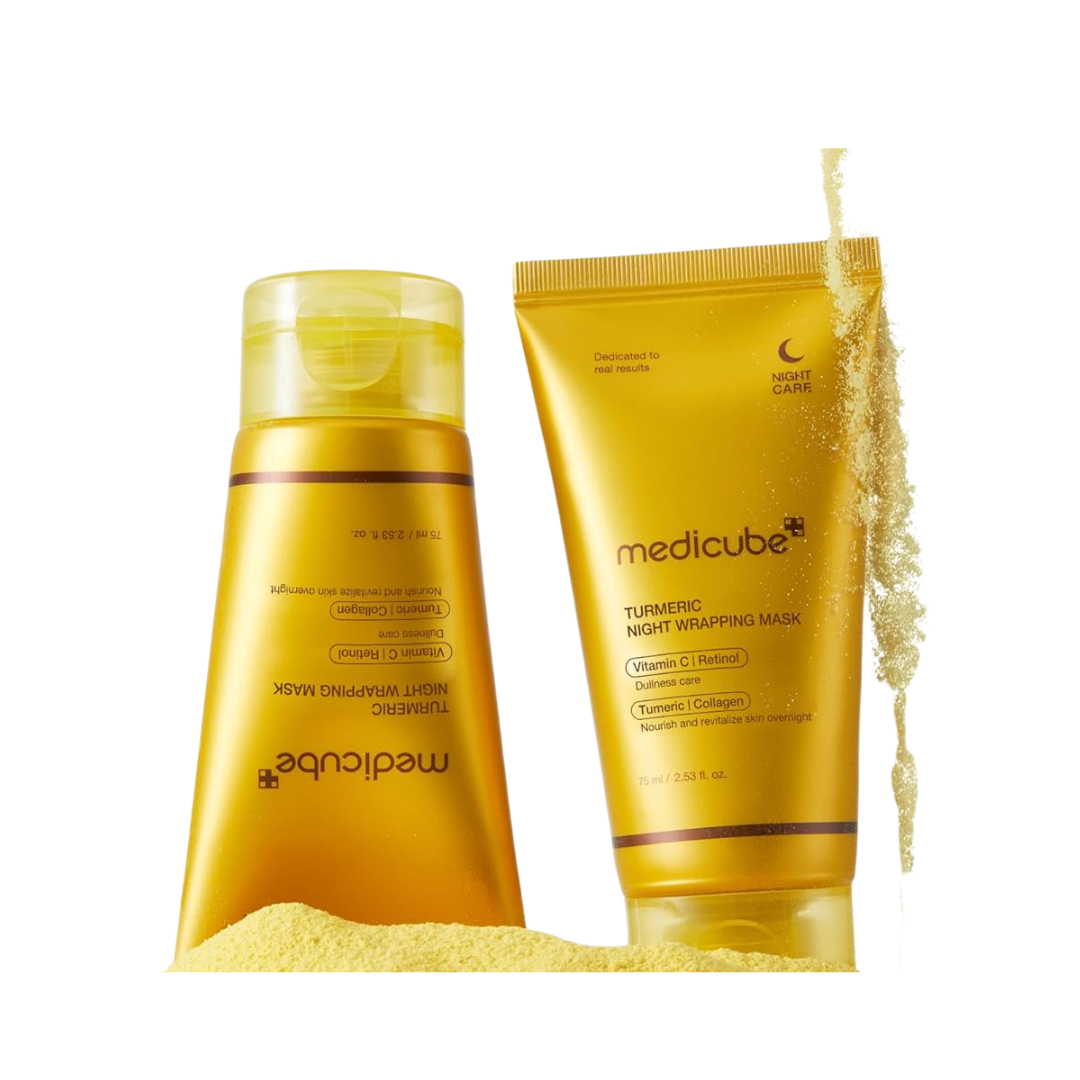 Kojic Acid Turmeric Overnight Wrapping Mask - 75 ml