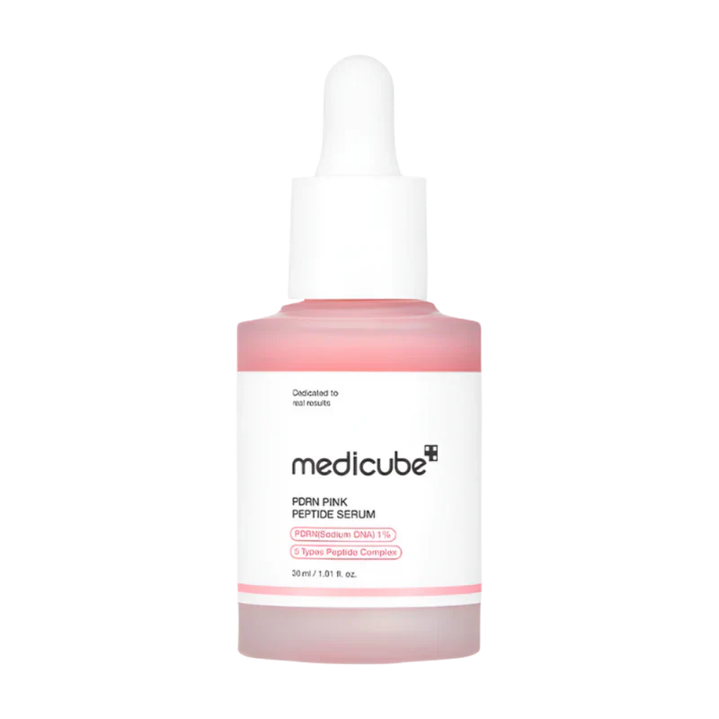 MEDICUBE - PDRN Pink Peptide Serum 30ml | Anti-Aging and Brightening Korean Serum in UAE