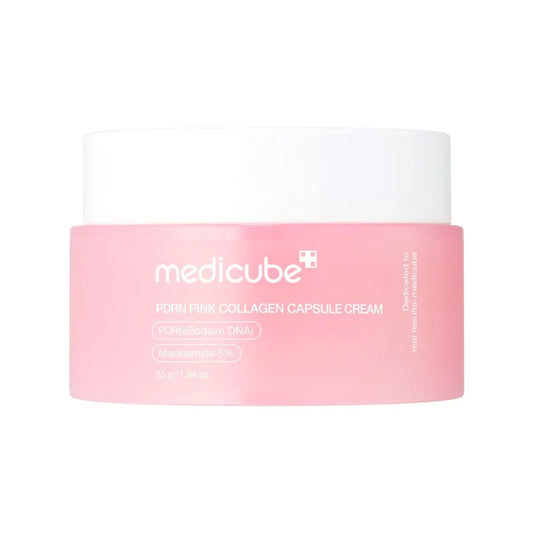 Medicube - PDRN Pink Collagen Capsule Cream 55g | K-Beauty Anti-Aging Cream for Skin Elasticity UAE