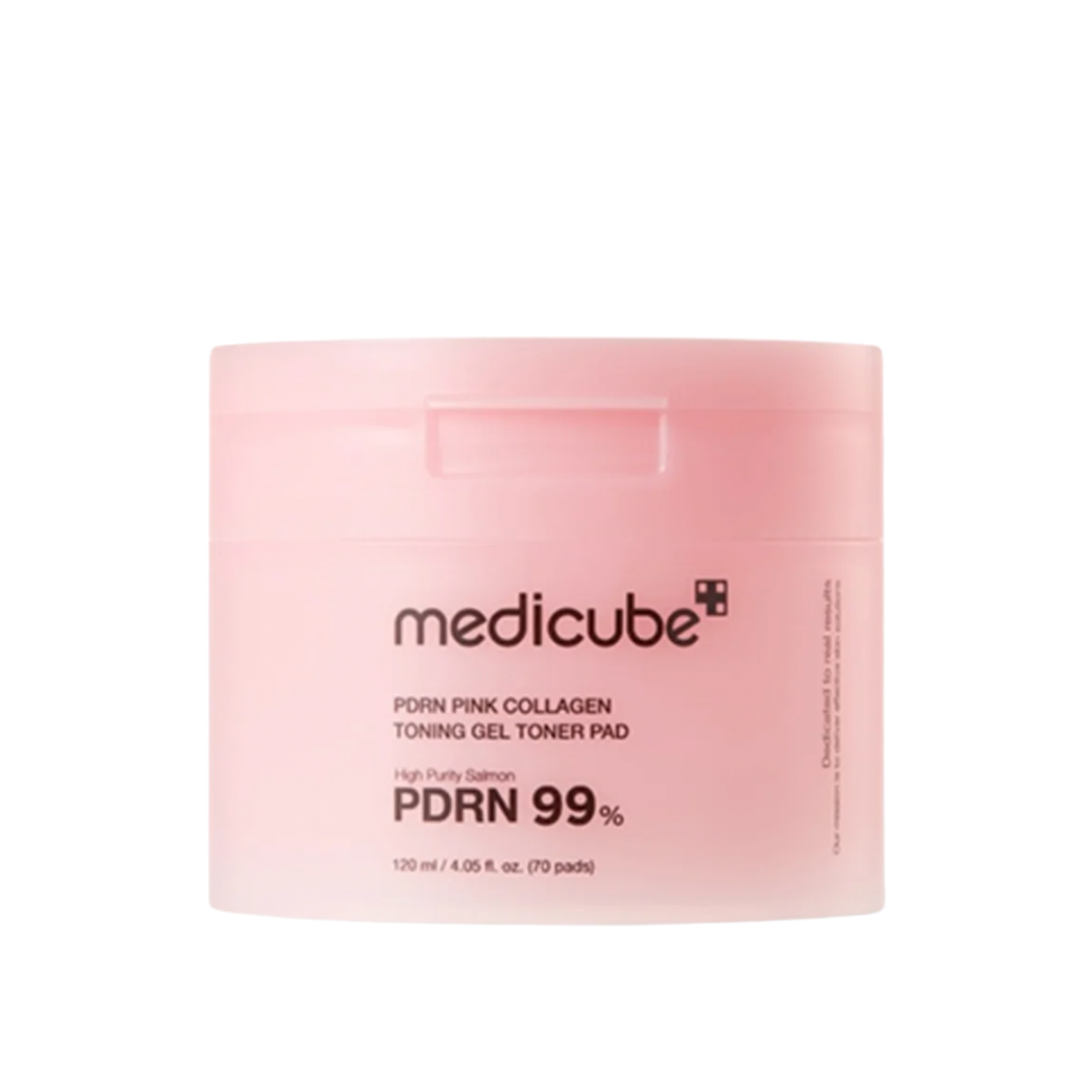 PDRN Pink Collagen Toning Gel Toner Pad - 70 Pads