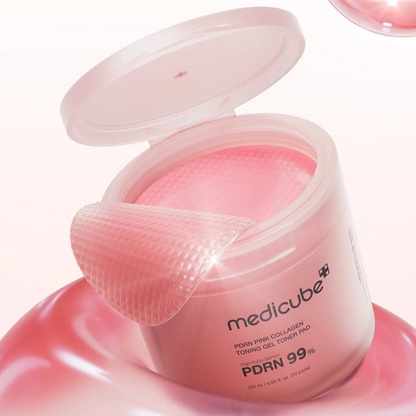PDRN Pink Collagen Toning Gel Toner Pad - 70 Pads