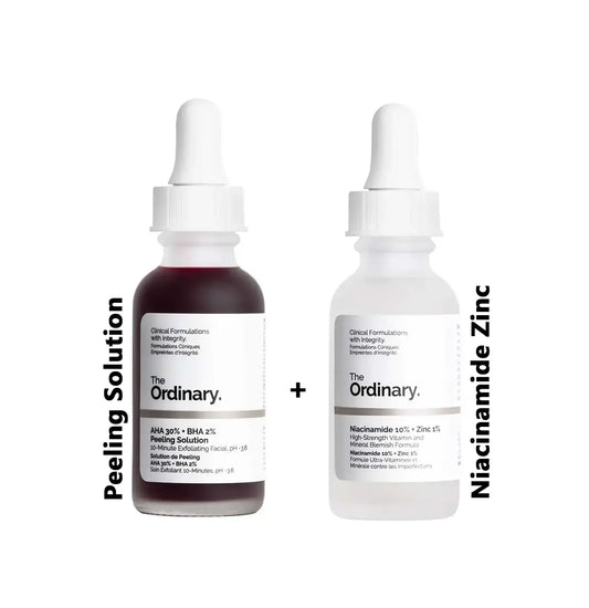 Niacinamide 10% Zinc 1% + AHA 30% BHA 2% Peeling Solution Bestseller (2in1)