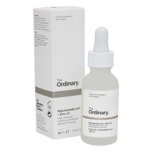 The Ordinary Niacinamide 10% + Zinc 1% Serum – Acne & Oil Control in UAE

