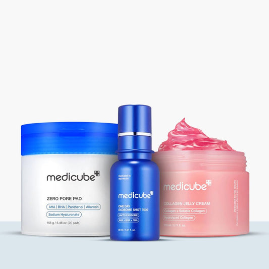medicube Affordable Trio for Pore Care & Texture Care