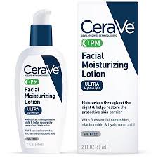 Cerave Pm Facial Moisturizing Lotion, 3 Oz