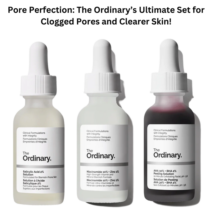Pore Perfection: The Ordinary’s Ultimate Set for Clogged Pores and Cle ...