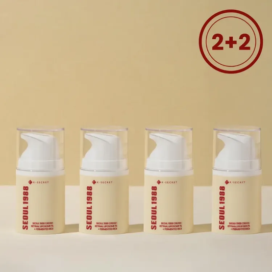 [Buy 2 Get 2 Free] K-Secret SEOUL 1988 Cream : Retinal Liposome 1% + Fermented Rice