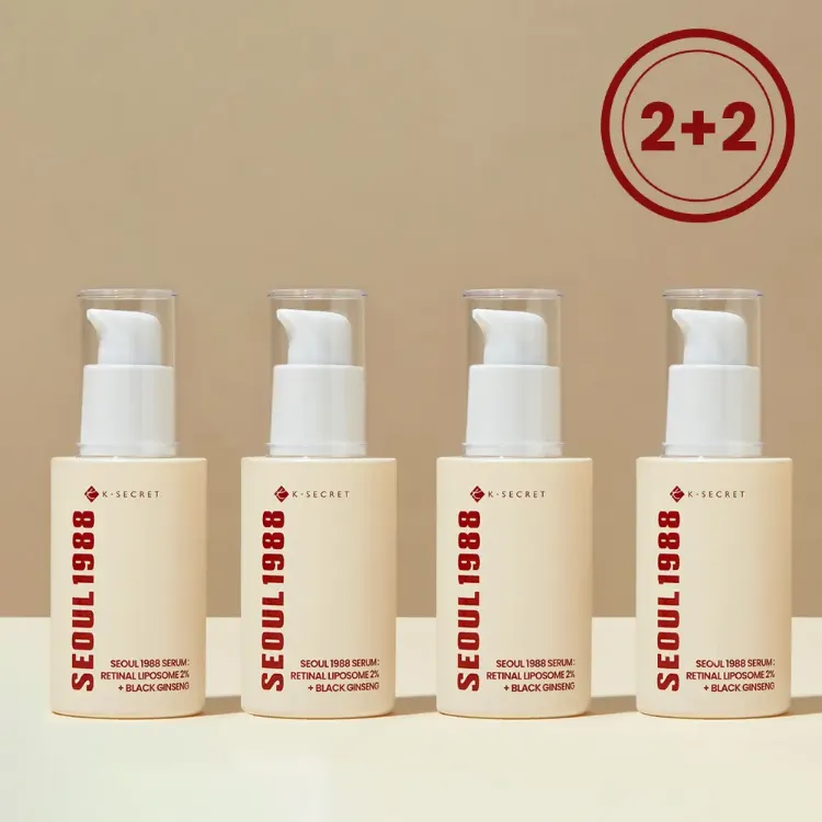 [Buy 2 Get 2 Free] K-Secret SEOUL 1988 Serum : Retinal Liposome 2% + Black Ginseng