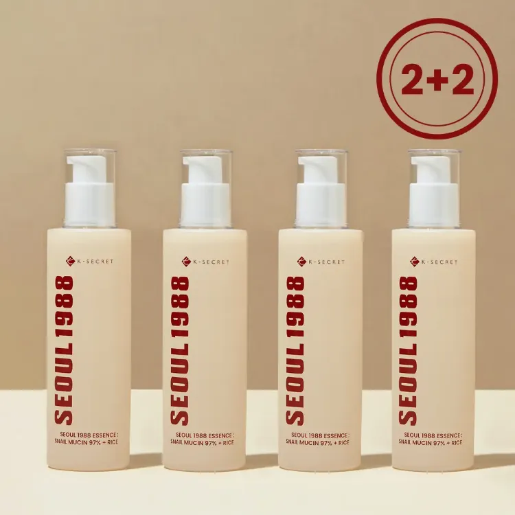 [Buy 2 Get 2 Free] K-Secret SEOUL 1988 Essence : Snail Mucin 97% + Rice
