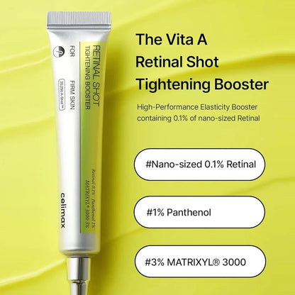 Celimax THE-A Retinal Shot Tightening Booster 15ml – Korean Anti-Aging Retinal Serum | UAE