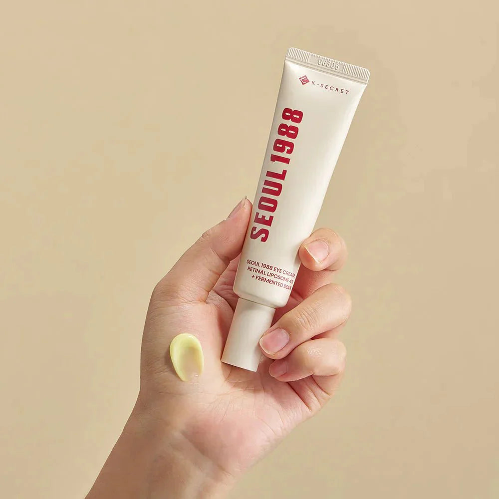 K-SECRET SEOUL 1988 Eye Cream – Retinal Liposome 4% + Fermented Bean | Korean Anti-Aging Eye Cream in UAE