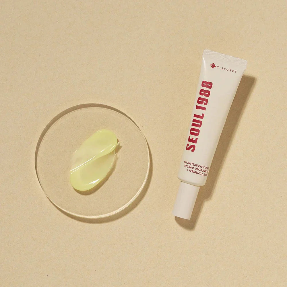K-SECRET SEOUL 1988 Eye Cream – Retinal Liposome 4% + Fermented Bean | Korean Anti-Aging Eye Cream in UAE
