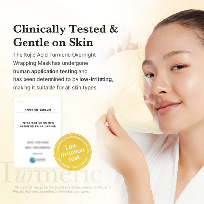 Medicube Kojic Acid Turmeric Night Wrapping Mask – 75ml | Authentic Korean Skincare UAE & Dubai